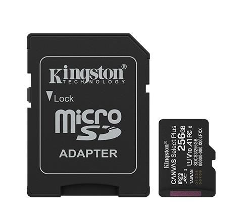 Datu nesēji Kingston Kingston 256GB microSDXC