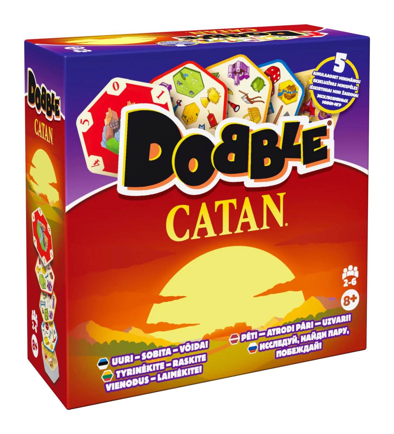 Cita prece brain games Dobble CATAN