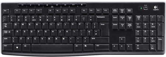 Datora tastatūra Logitech Logitech K270 Wireless