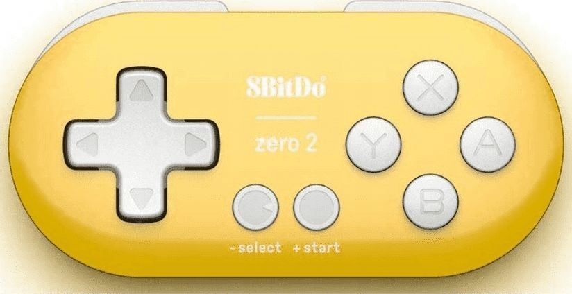 Kontrolieris 8bitdo  8BitDo Zero 2 Yellow