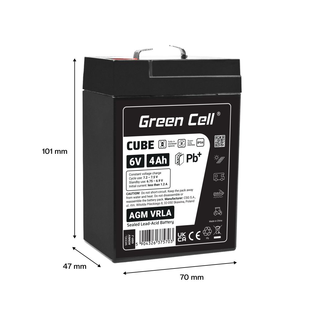 Elektropreces un piederumi Green cell Green