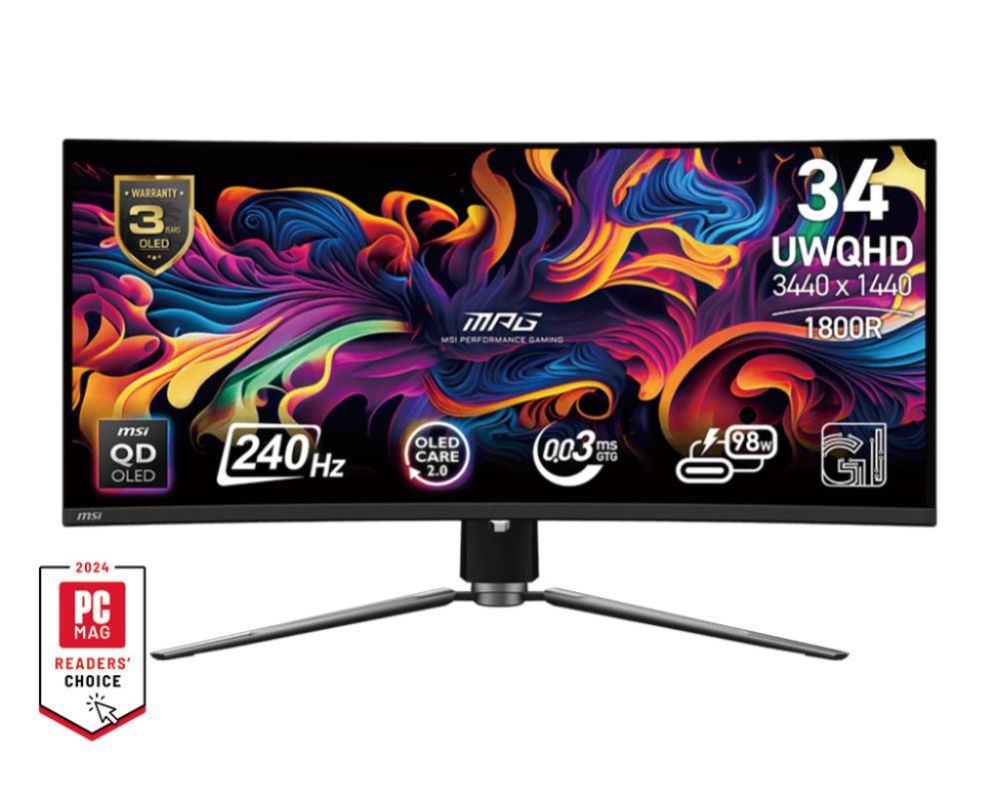 Monitori MSI  MSI MPG 341CQPX QD-OLED