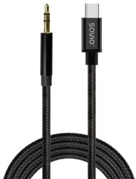 Kabelis SAVIO  Kabelis SAVIO USB-C –
