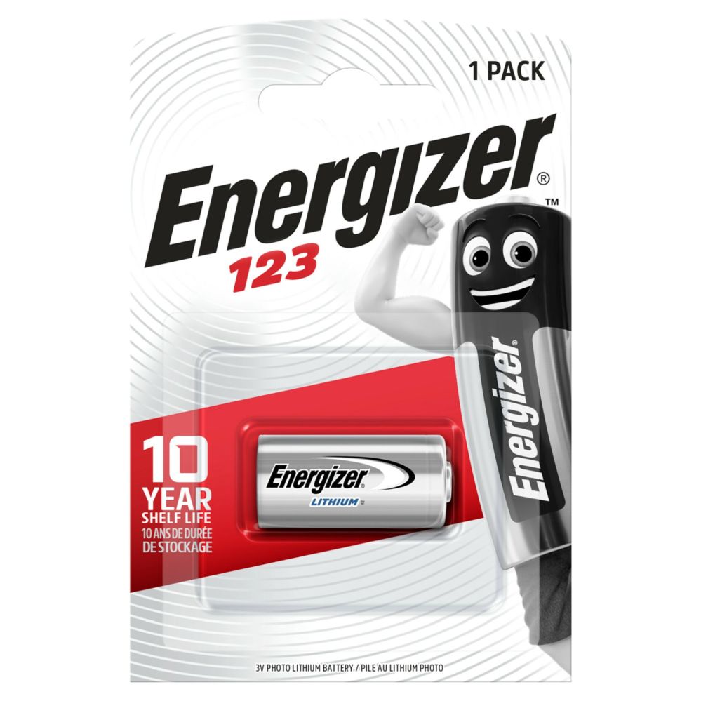 Cita prece Energizer  Litija baterija CR123A