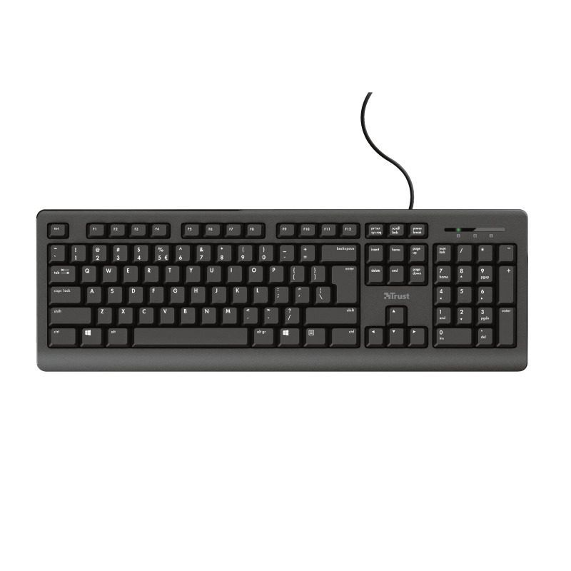 Datora tastatūra Trust  TRUST TK-150 SILENT