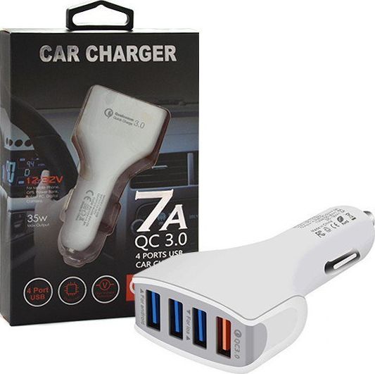 Adapteris vega Vega Faston 4x USB-A