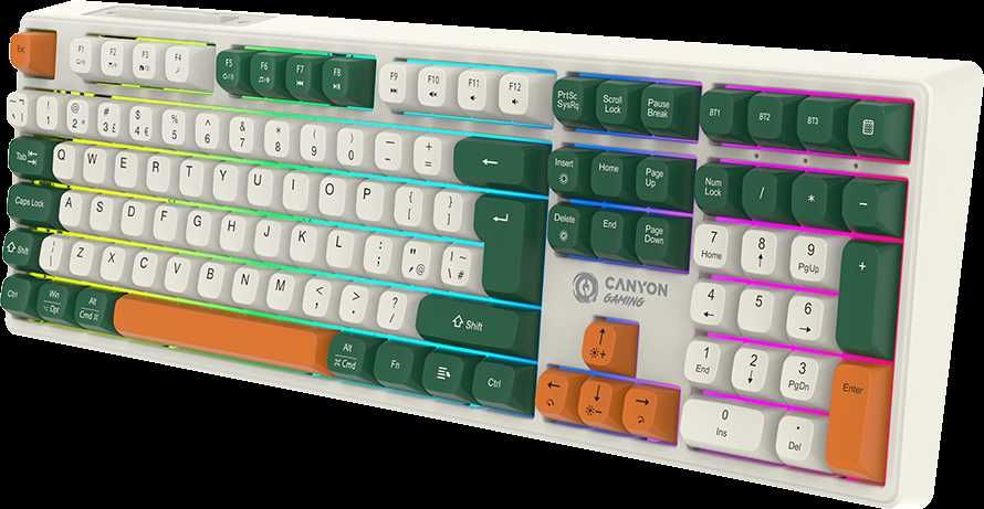 Datora tastatūra Canyon CANYON keyboard Shadder