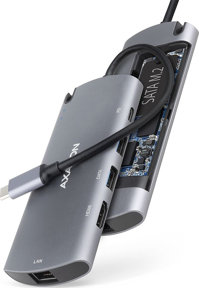 Parveidotājs iLike  AXAGON HMC-6M2 Multiport-Hub  USB