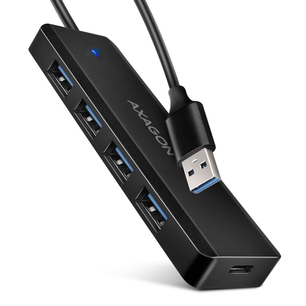 Parveidotājs Axagon  HUE-C1A  HUB 4-port USB
