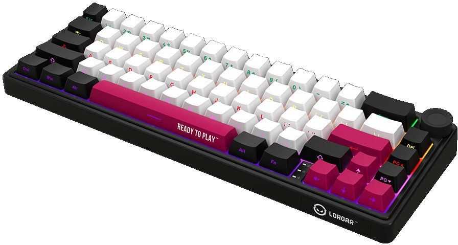Datora tastatūra LORGAR  LORGAR KBP70MW  Wireless