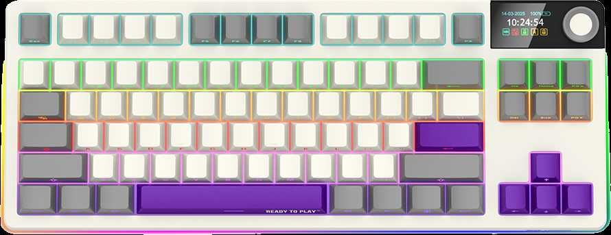 Datora tastatūra LORGAR  LORGAR KBP70TKLW  Wireless