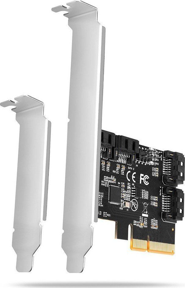 Datoru korpusi iLike  AXAGON PCES-SA4X4 PCIe