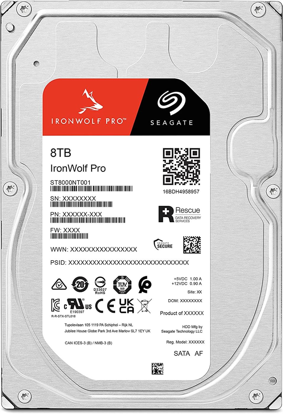 Cietais disks HDD SeaGate Seagate IronWolf