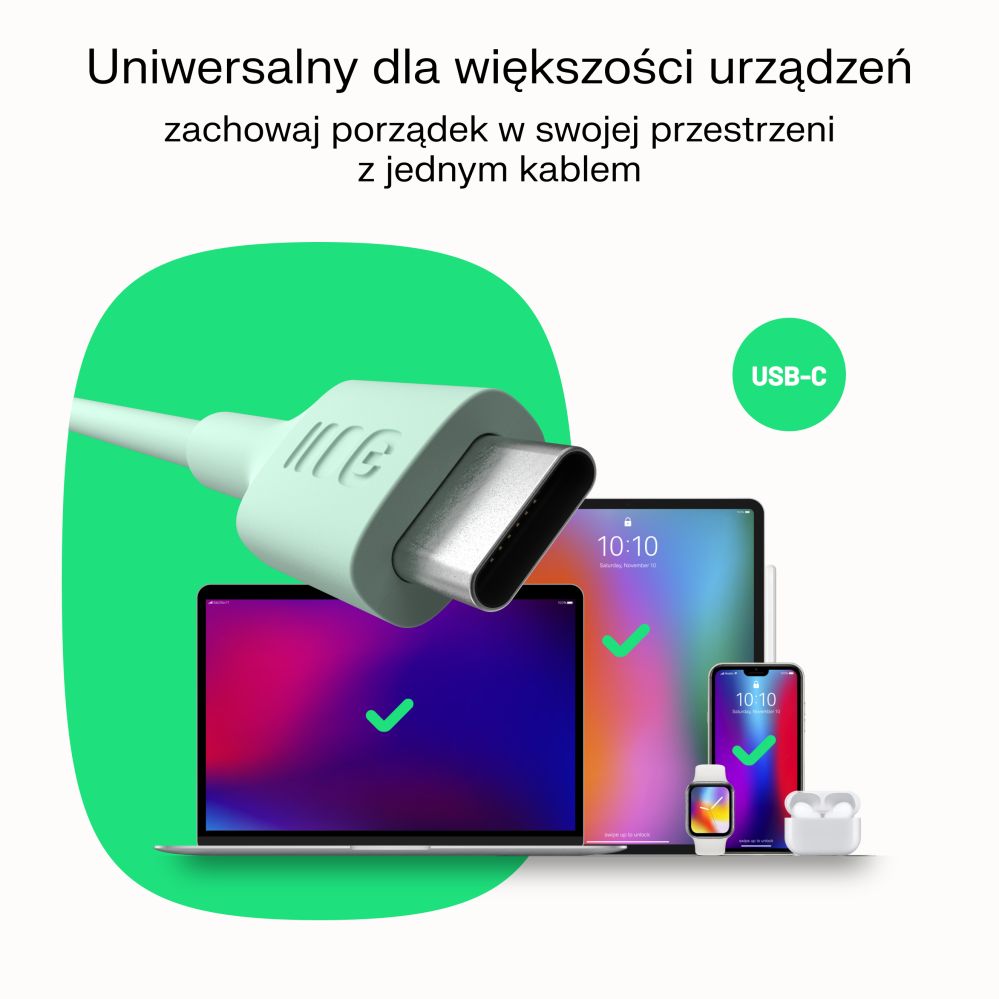 Kabelis iLike  Kabelis Green Cell PowerFlex