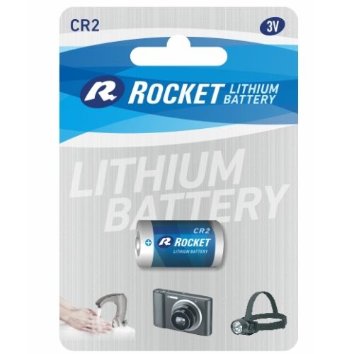 Akumulators rocket  Rocket CR2 Blistera iepakojuma