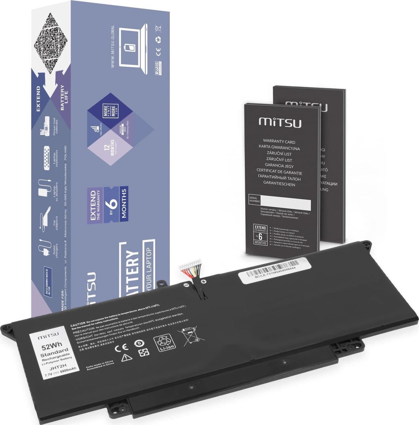 Cita datorprece mitsu  Battery for JHT2H