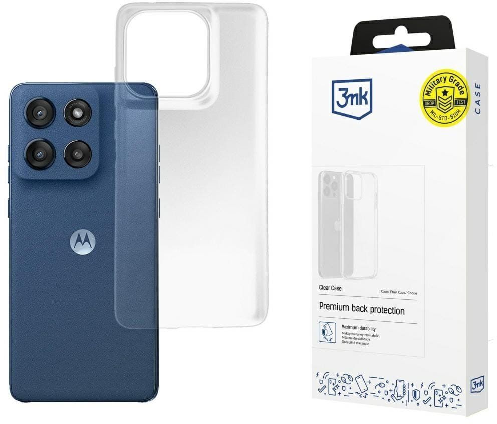 Aizmugurējais vāciņš 3MK  Motorola Moto Edge