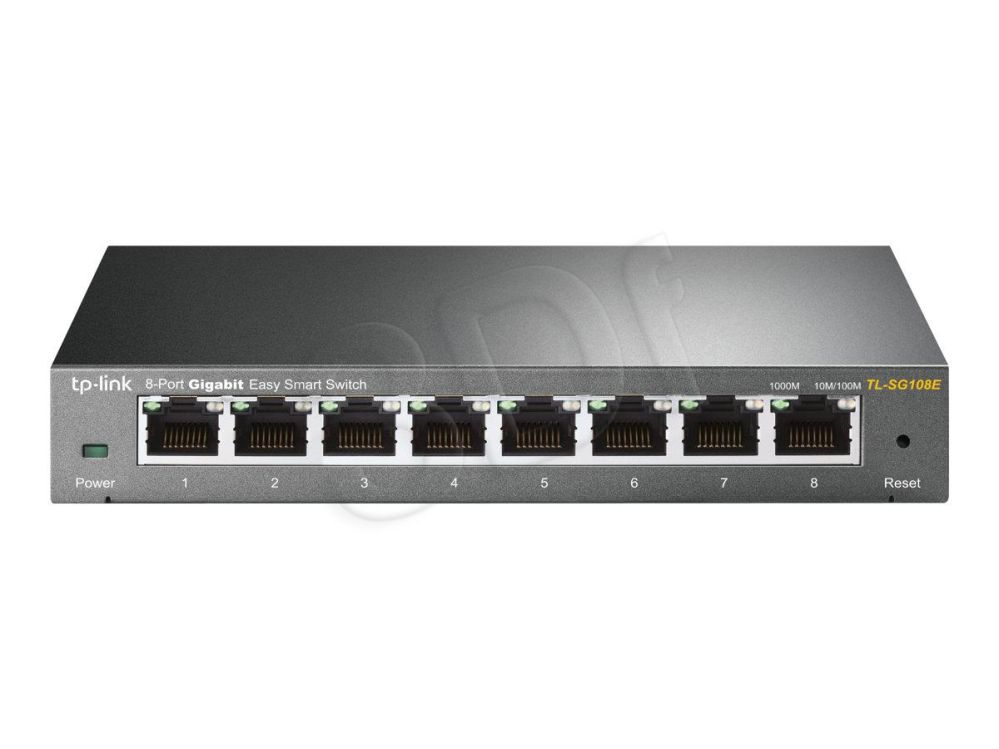 Tīkla iekārtas TP-Link  TP-Link TL-SG108E 8x1GbE