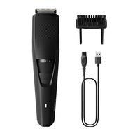 Trimeri Philips Philips Beardtrimmer 3000 melna