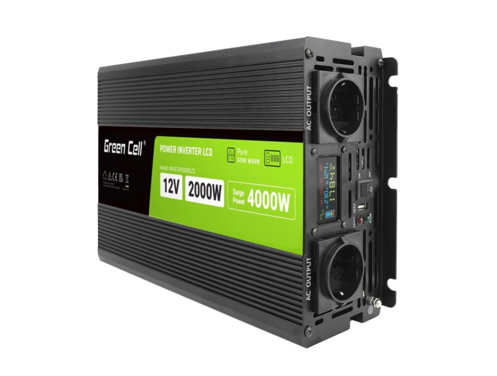 Cita prece Green cell PowerInverter LCD