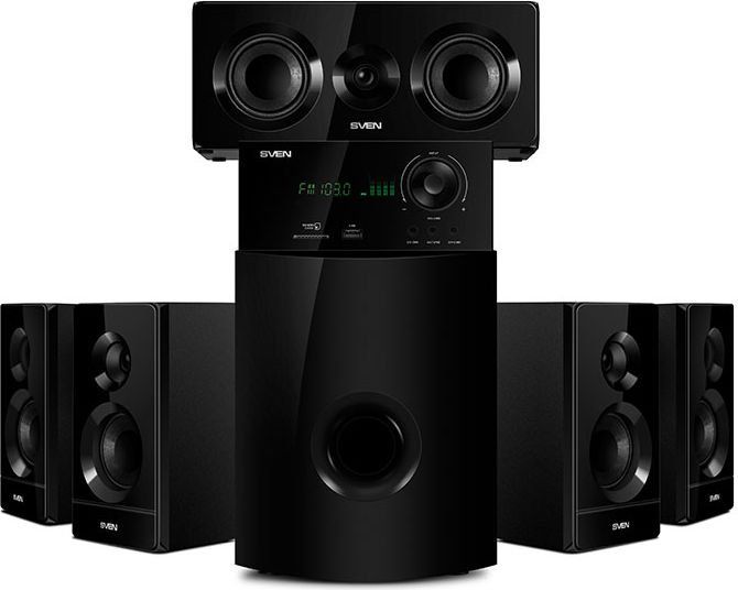 Skaļruņi Sven SVEN HT-210 black (125W