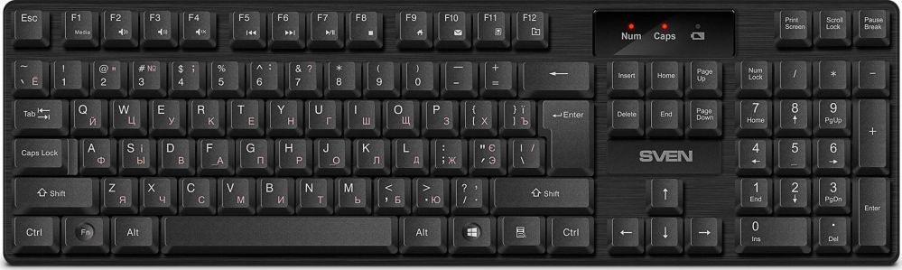 Datora tastatūra Sven  Wireless keyboard KB-C2300W