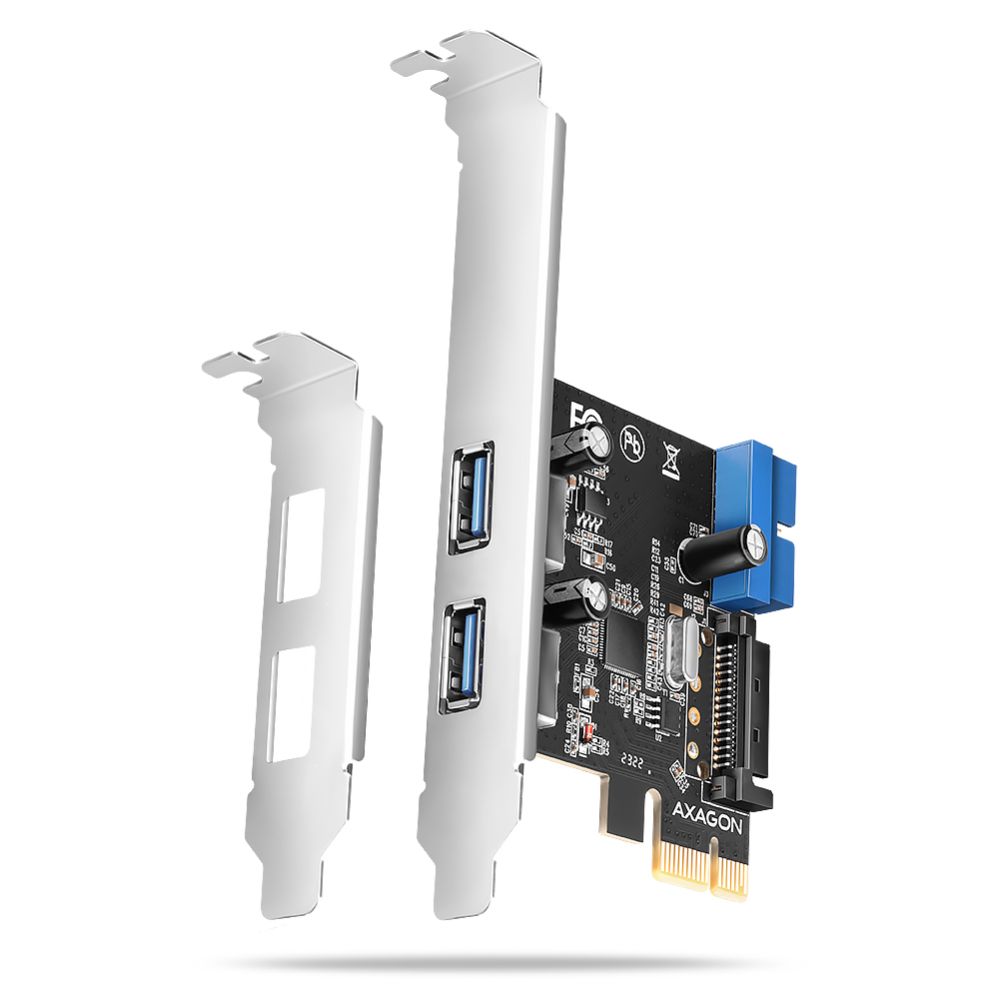 Cita datorprece Axagon PCI-Express card with