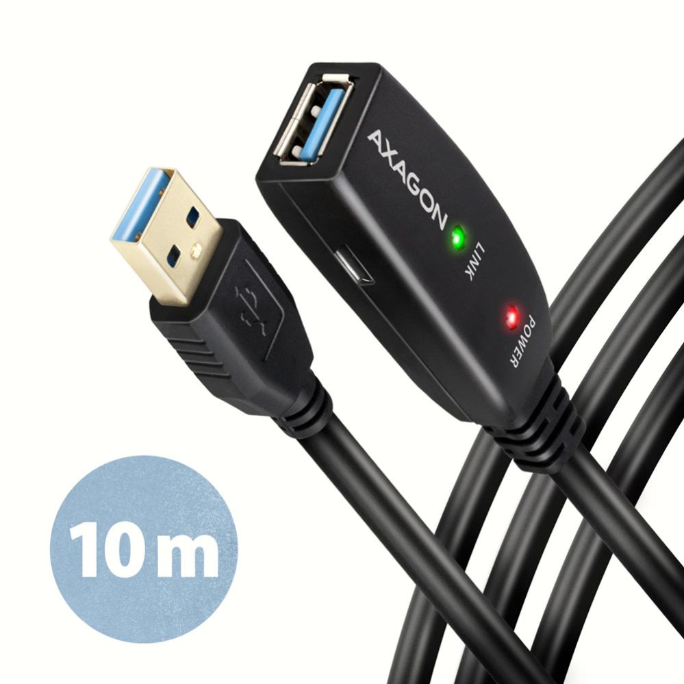 Kabelis Axagon Active extension USB 3