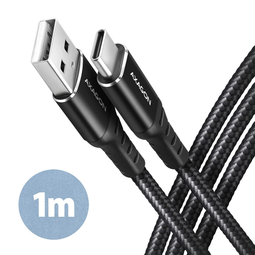 Kabelis Axagon  BUCM-AM10AB HQ cable USB-C