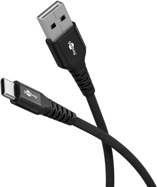 Kabelis Goobay  USB-C to USB-A Supersoft