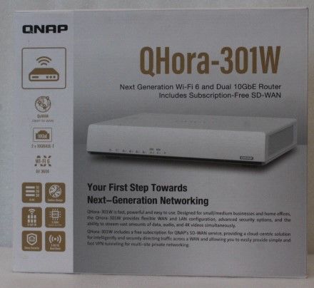 Rūteris QNAP  SALE OUT.  QHora-301W WiFi