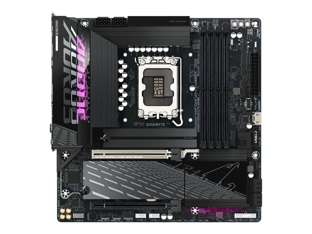 Pamatplate Intel procesorsiem Gigabyte  B860M AORUS