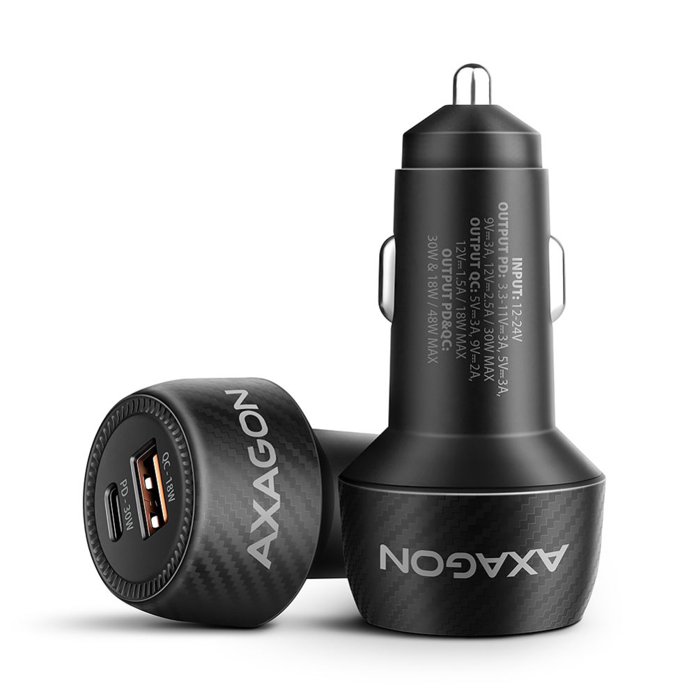 Kontrolieris Axagon  PWC-PQ48 Car charger 48W