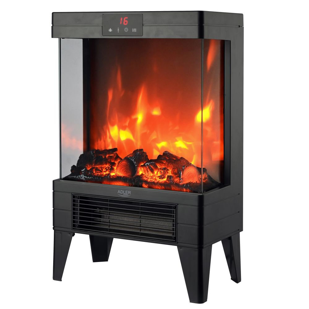 Radiators Adler LED electric fireplace with