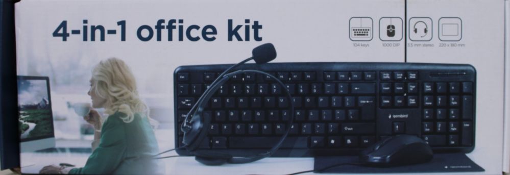 Datora tastatūra Gembird  SALE OUT.  KBS-UO4-01